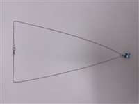 Collana Donna Girocollo in oro e pietre in Oro Acquamarina SON GIR Soma Gioielli OB/ACQ1.29/BR